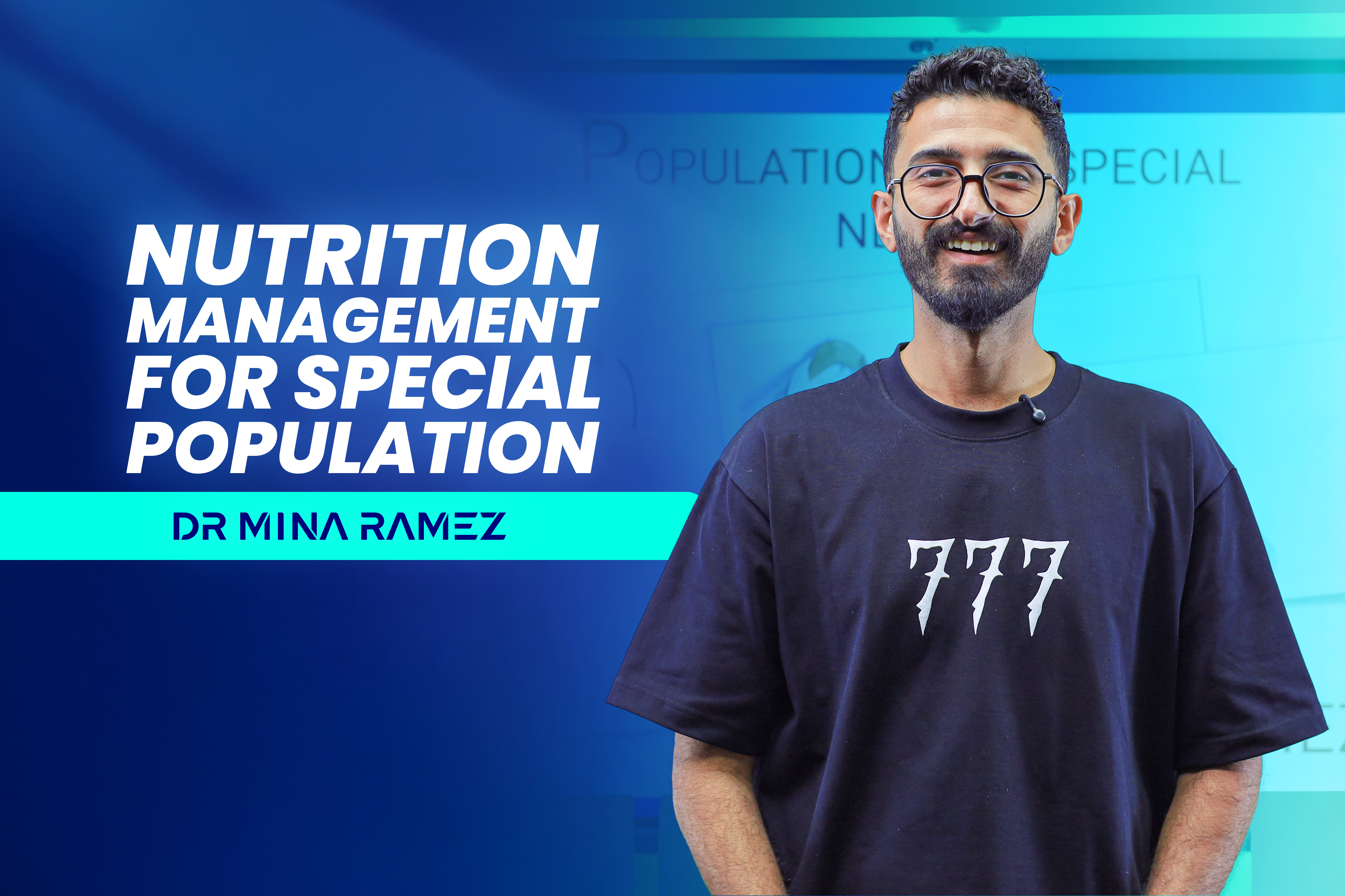 NUTRITION MANAGEMENT FOR SPECIAL POPULATION course cover